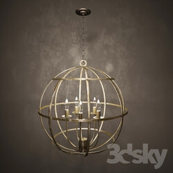 Ceiling light - Gavres metal chandelier 