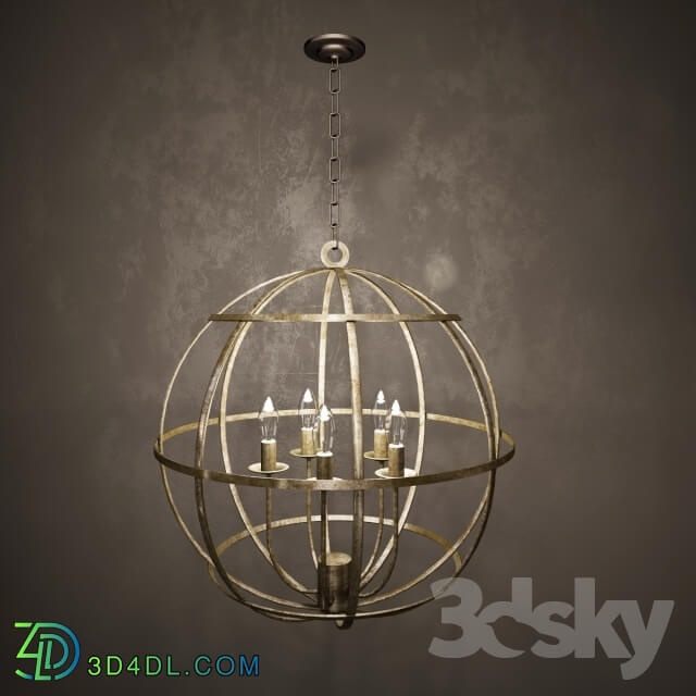 Ceiling light - Gavres metal chandelier