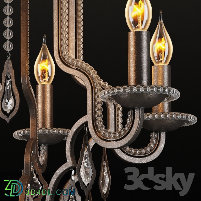 Ceiling light - GRAMERCY HOME - RUTH CHANDELIER CH071-6