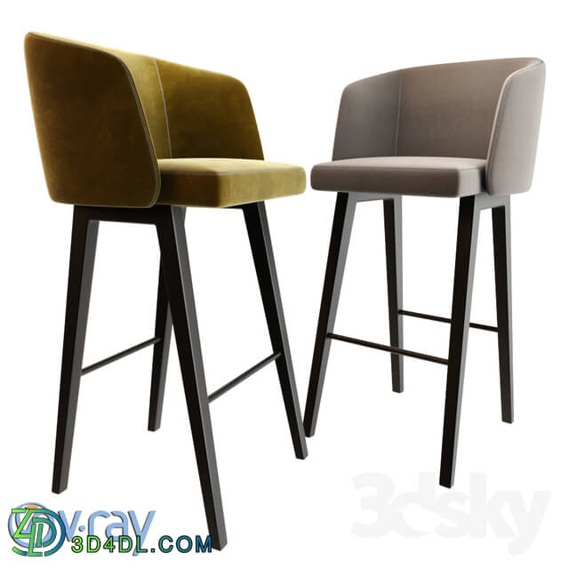 Chair - Minotti Creed Bar Stool