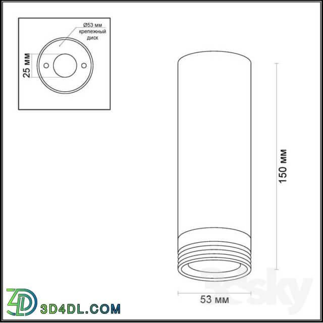 Technical lighting - Ceiling surface lighting fixture ODEON LIGHT 3578 _ 1C_ 3579 _ 1C MELARDA_ 3580 _ 9CL LEDROX