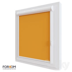Curtain - INTEGRA BOX _ roller blinds for installation on the window sash 