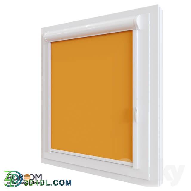 Curtain - INTEGRA BOX _ roller blinds for installation on the window sash