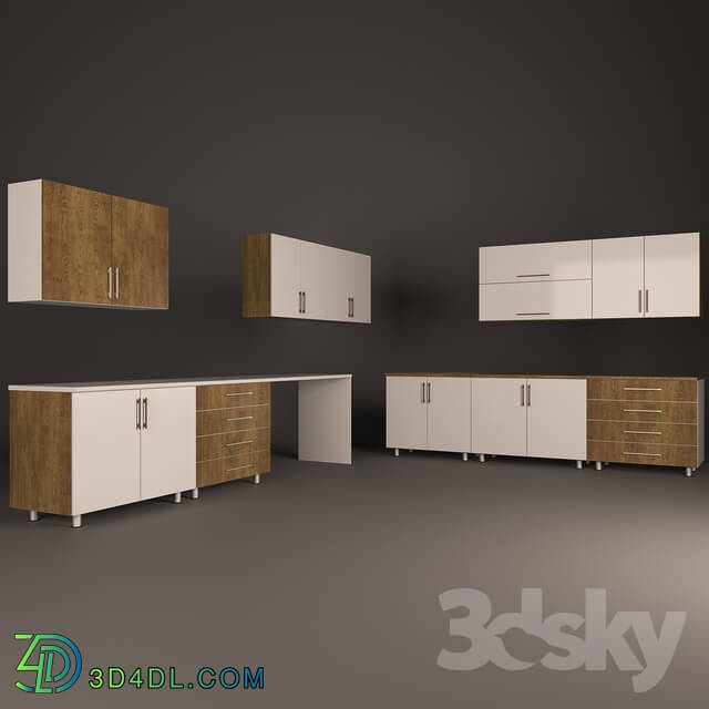 Kitchen - kitchen cabinet