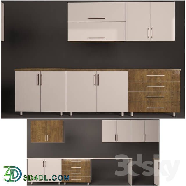 Kitchen - kitchen cabinet