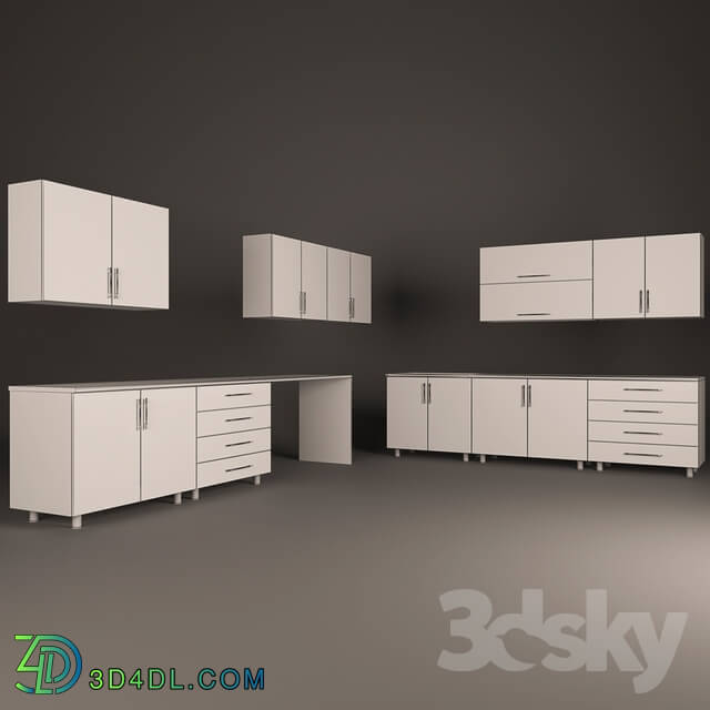 Kitchen - kitchen cabinet