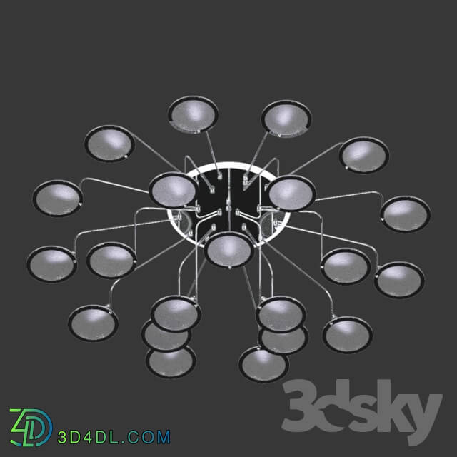 Ceiling light - OM Chandelier Ceiling with LED lighting Euro-light 80109_21