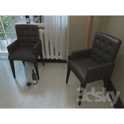 Arm chair - Chair leather Counterpane 