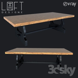 Table - Coffee table LoftDesigne 6849 model 