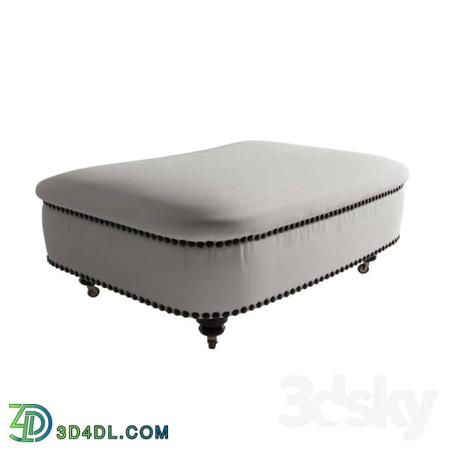 Other soft seating - George Smith Ottoman Bull Nose