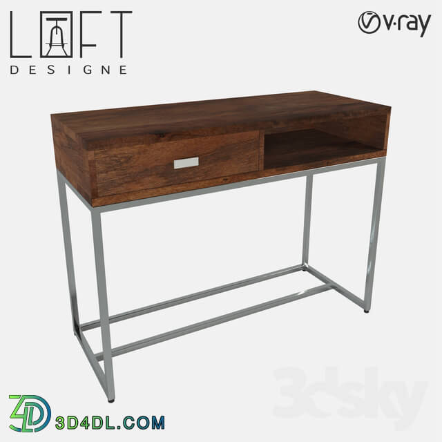 Sideboard _ Chest of drawer - LoftDesigne 7262 model console