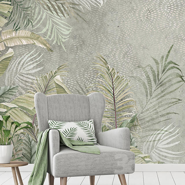 Wall covering - Creativille _ Wallpapers _ Ethnic leaves 4217