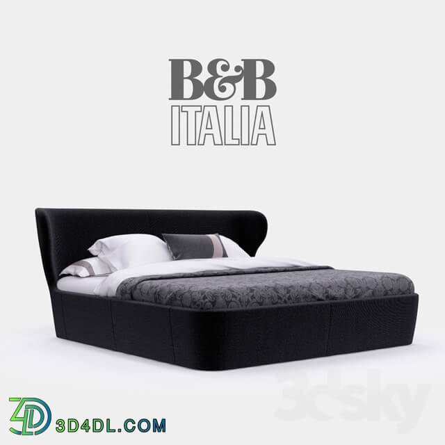 Bed - B _amp_ B italia_ Papilio Bed