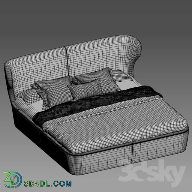 Bed - B _amp_ B italia_ Papilio Bed