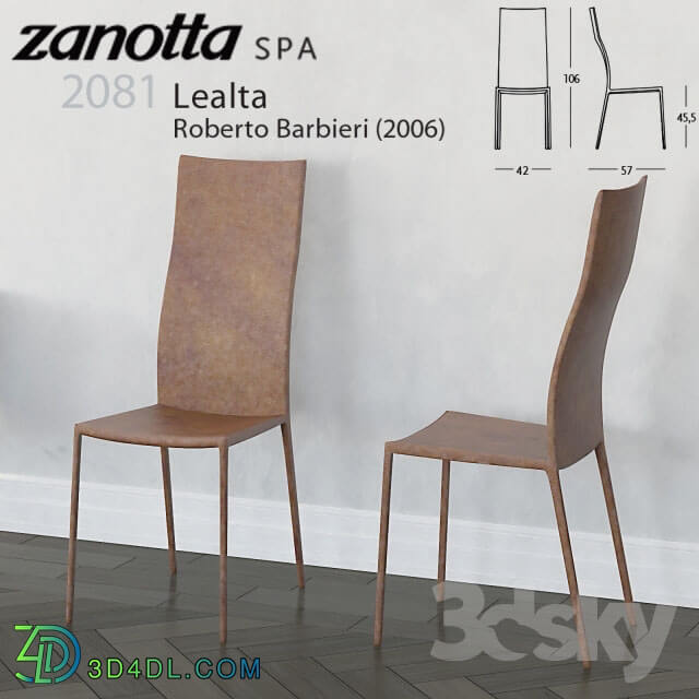 Chair - Lealta_Zanotta_Chair