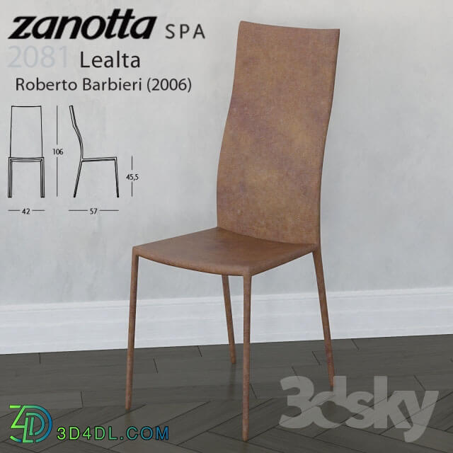 Chair - Lealta_Zanotta_Chair