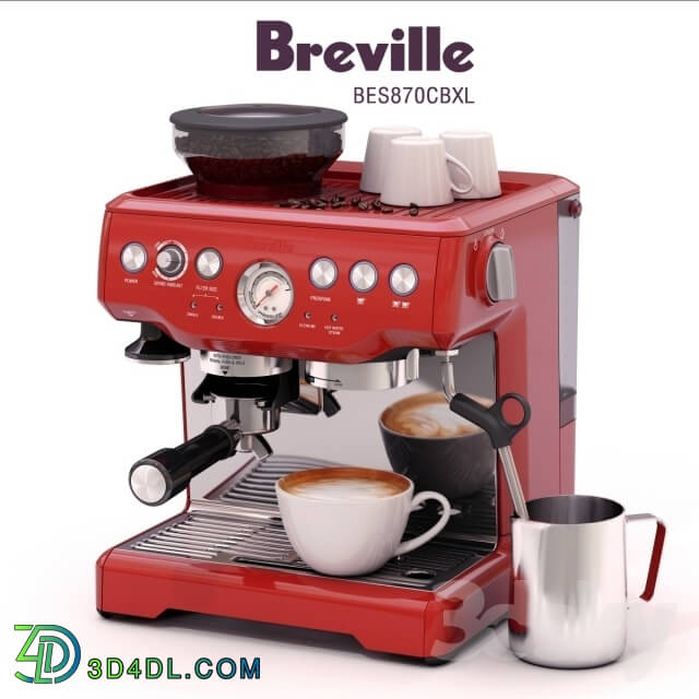 Kitchen appliance - Breville Barista Express BES870XL _ BES870CBXL