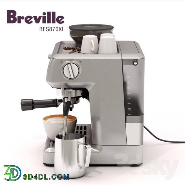 Kitchen appliance - Breville Barista Express BES870XL _ BES870CBXL