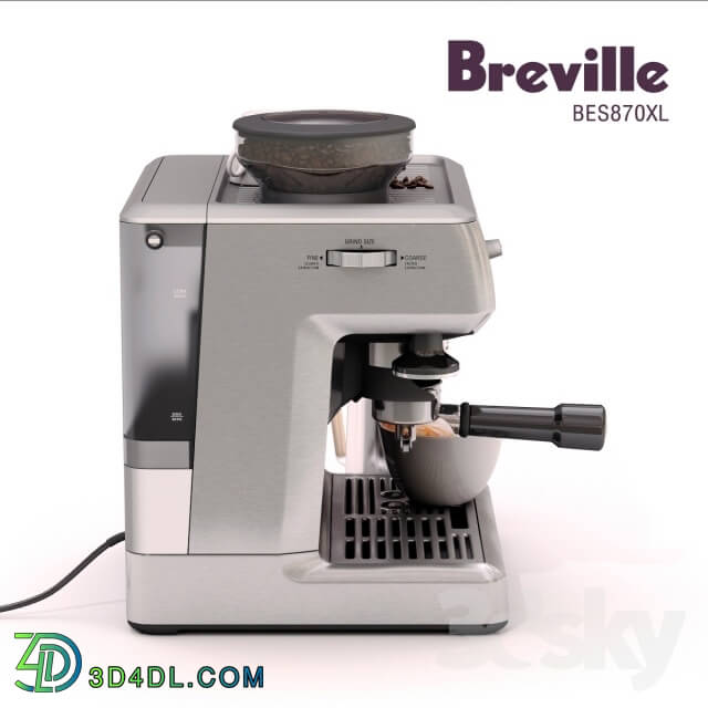 Kitchen appliance - Breville Barista Express BES870XL _ BES870CBXL