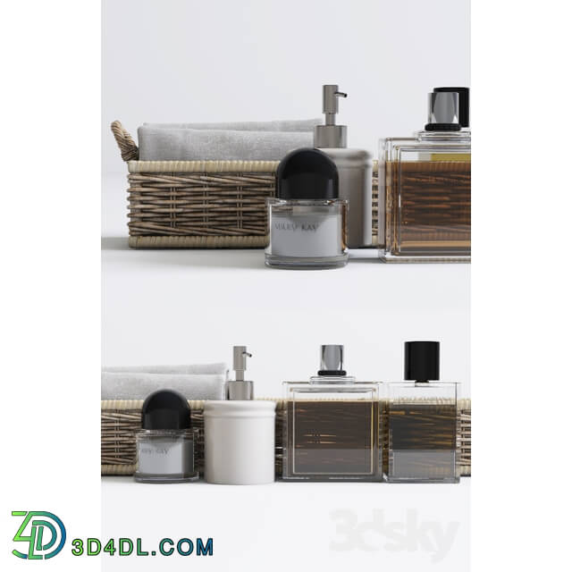 Bathroom accessories - Decorative set 2