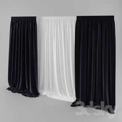 Curtain - tulle curtains _ 