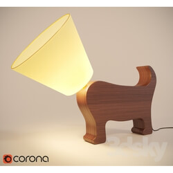 Table lamp - Table Dog Lamp 