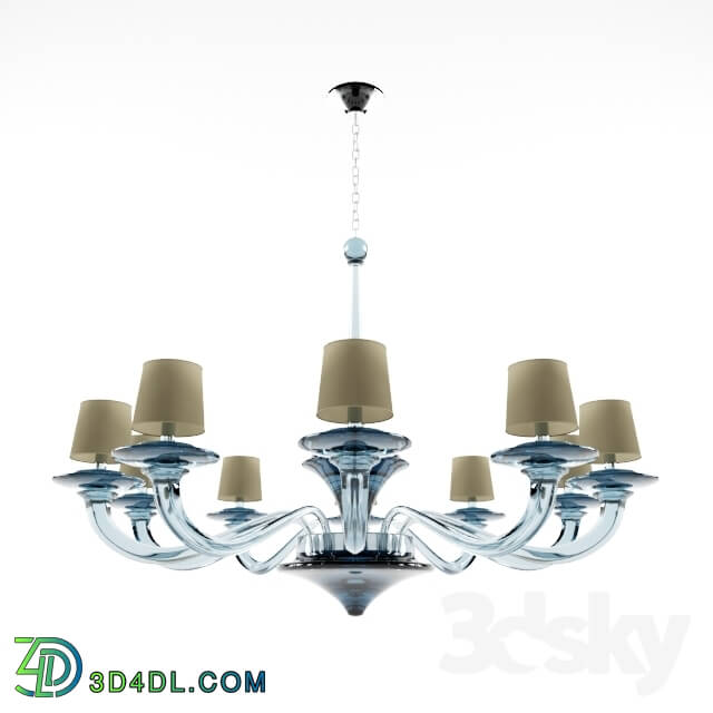 Ceiling light - Donghia LUNA GRANDE CHANDELIER-10 ARM