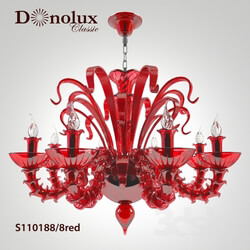 Ceiling light - Chandelier Donolux S110188 _ 8red 