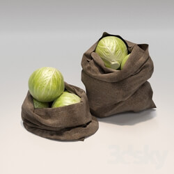 Miscellaneous - Bag with cabbage 