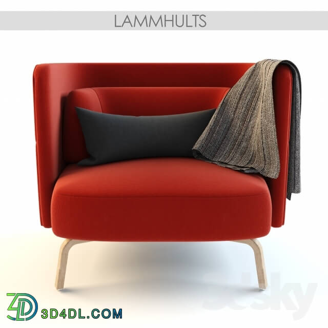 Arm chair - Lammhults_Portus_Easy_chaire