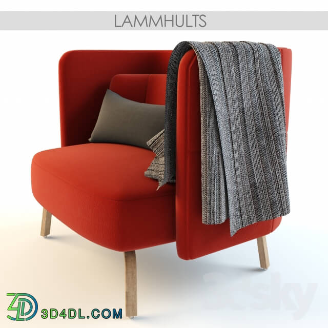 Arm chair - Lammhults_Portus_Easy_chaire