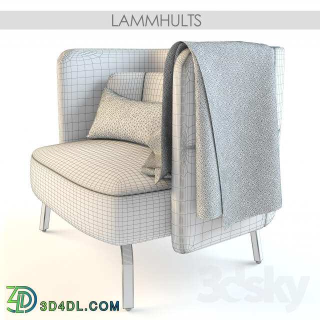 Arm chair - Lammhults_Portus_Easy_chaire