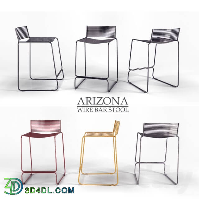 Chair - ARIZONA WIRE BAR STOOL