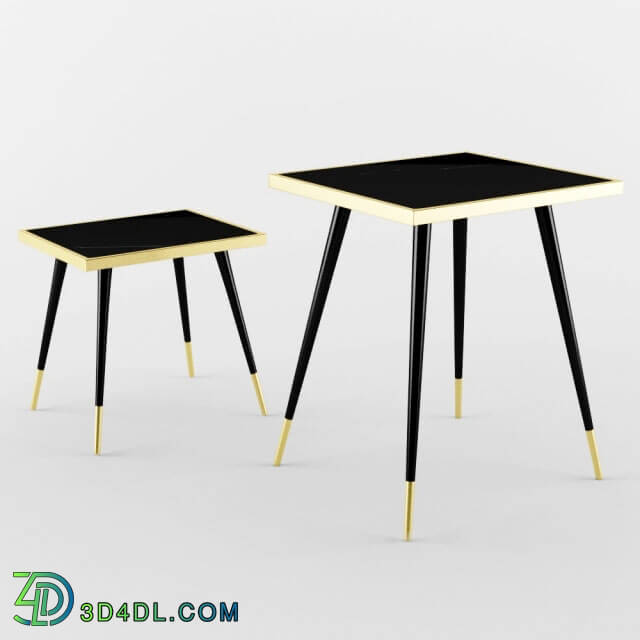 Table - Marble side tables