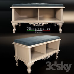 Other soft seating - Giorgiocasa bench in fabric 