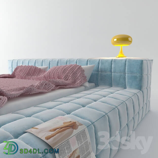 Bed - Bed Opaq Contemporary Bed Frame
