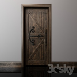 Doors - Medieval Single Door 