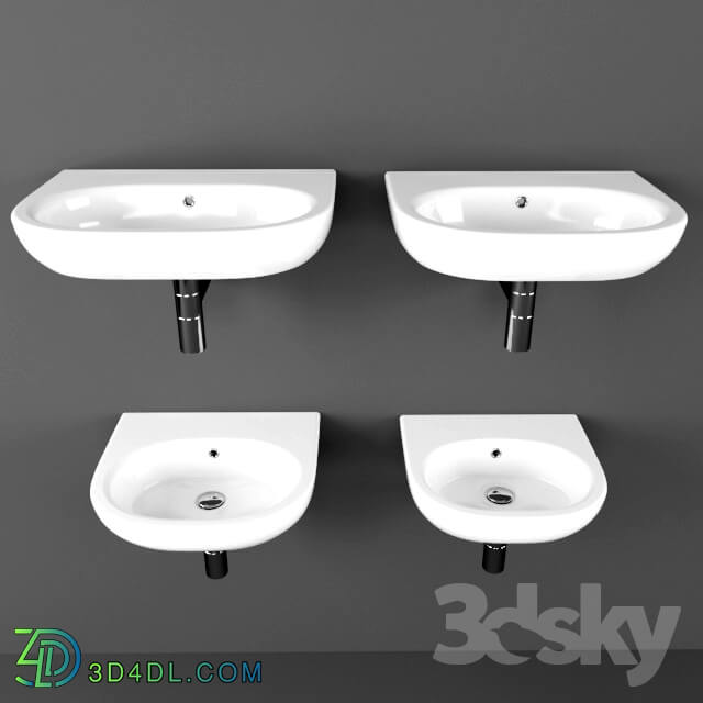 Wash basin - Washbasin 4 models