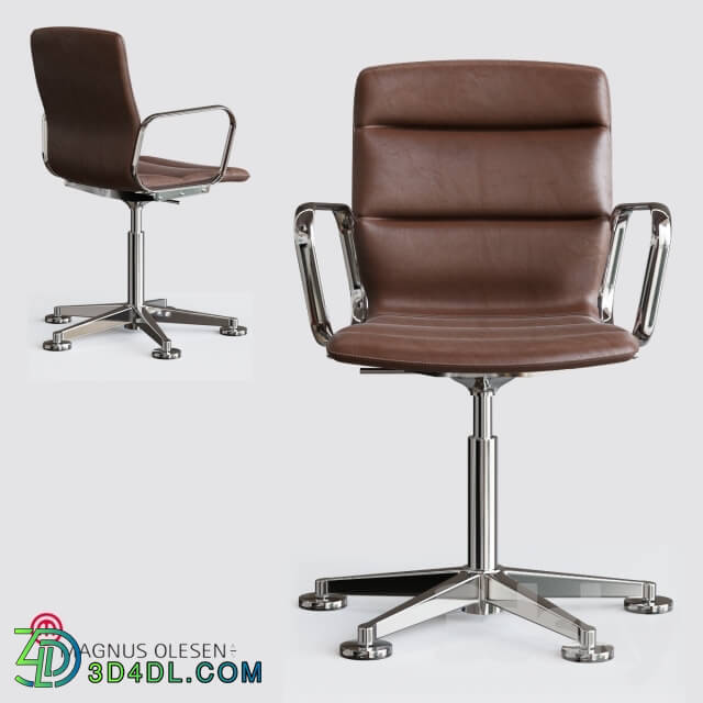 Office furniture - BUTTERFLY SWIVEL HIGH leather