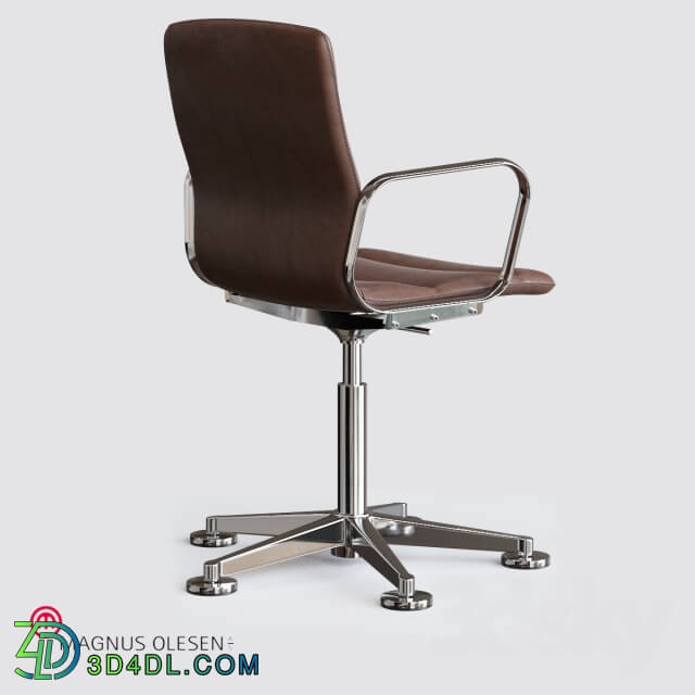Office furniture - BUTTERFLY SWIVEL HIGH leather