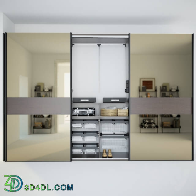 Wardrobe _ Display cabinets - Wardrobe Mebelux Borioso