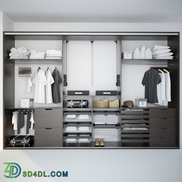 Wardrobe _ Display cabinets - Wardrobe Mebelux Borioso