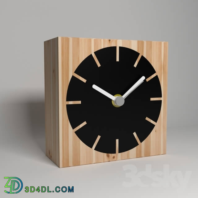 Miscellaneous - Wooden clock