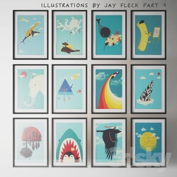 Frame - Illustrations by Jay Fleck part 1 