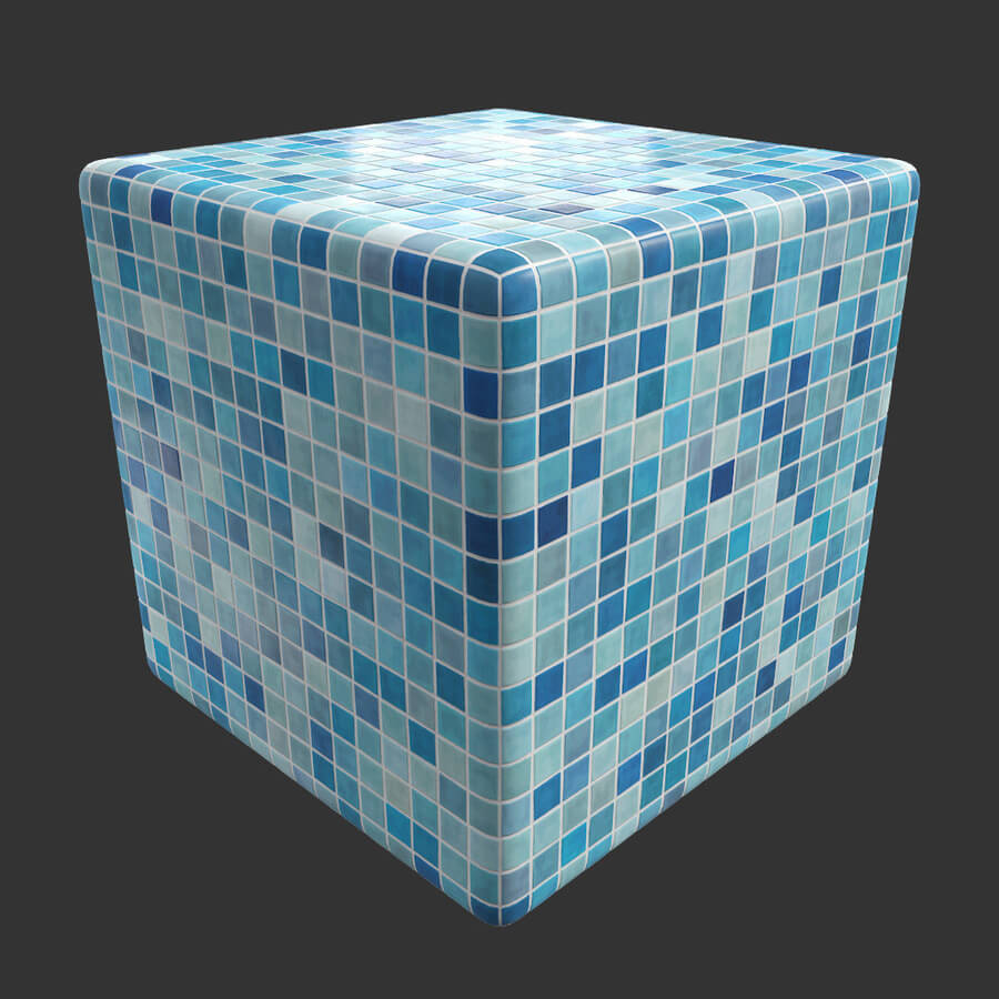 Tiles Square Pool Mixed (001)