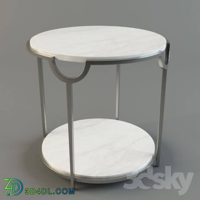 Table - Side table Bernhardt Morello Oval