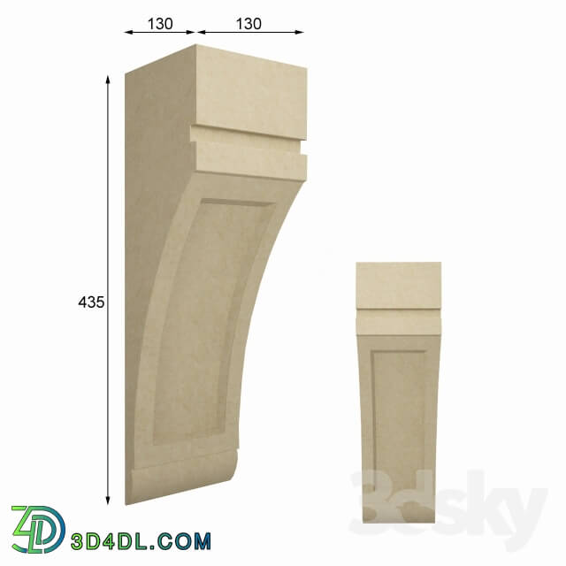 Decorative plaster - Bracket