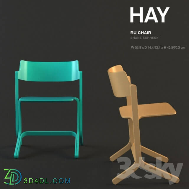 Chair - HAY Ru Chair - Shane Schneck