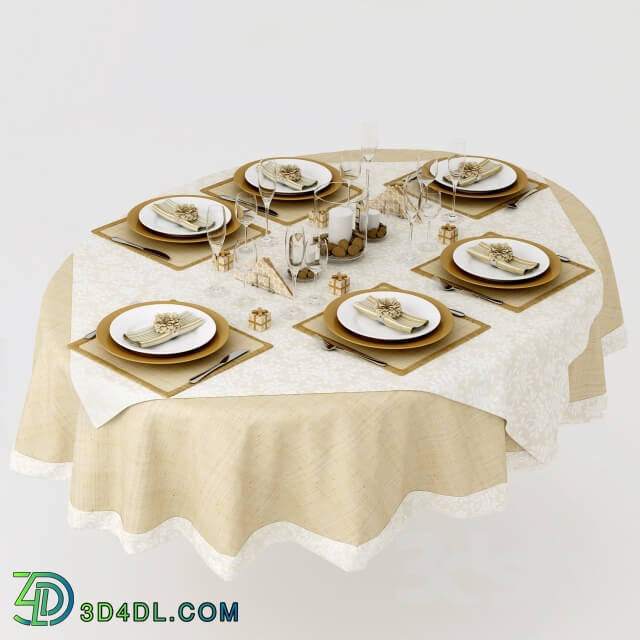 Tableware - Beige serving