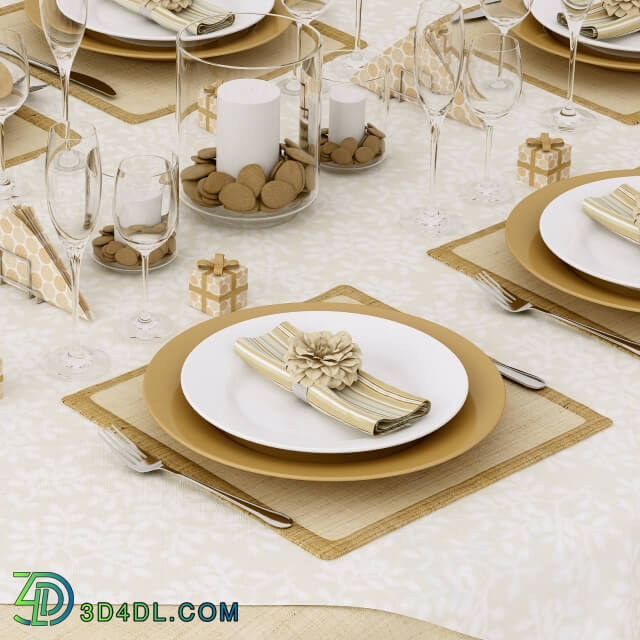 Tableware - Beige serving